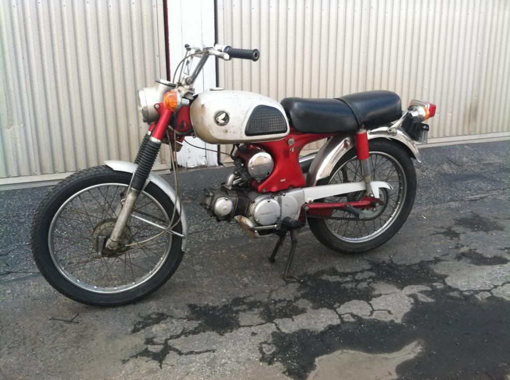 1969 Honda cl90 #4