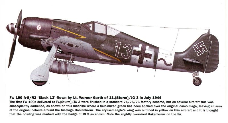 Art-FockeWulf-Fw-190A8-11SturmJG3-B13-We
