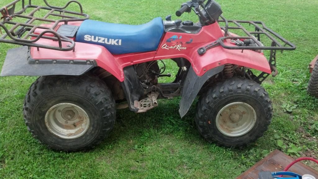Where Is The Serial Number On A Suzuki Quadrunner 500