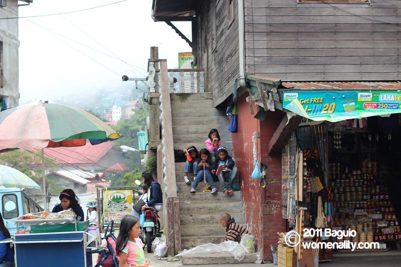 Children in Grotto, Baguio