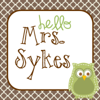 Hello Mrs. Sykes