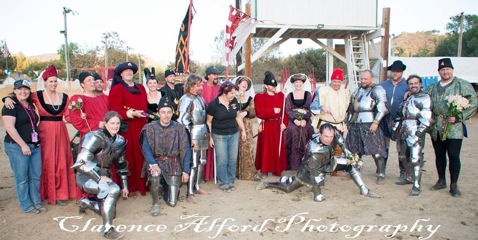 The jousters and crew of Tournament of the Phoenix 2014 (photo by Clarence Alford Photography)