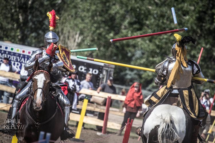 Stacy Wasson's(left) and Alison Mercer's(right) epic jousting pass(photo by Paul Keely)