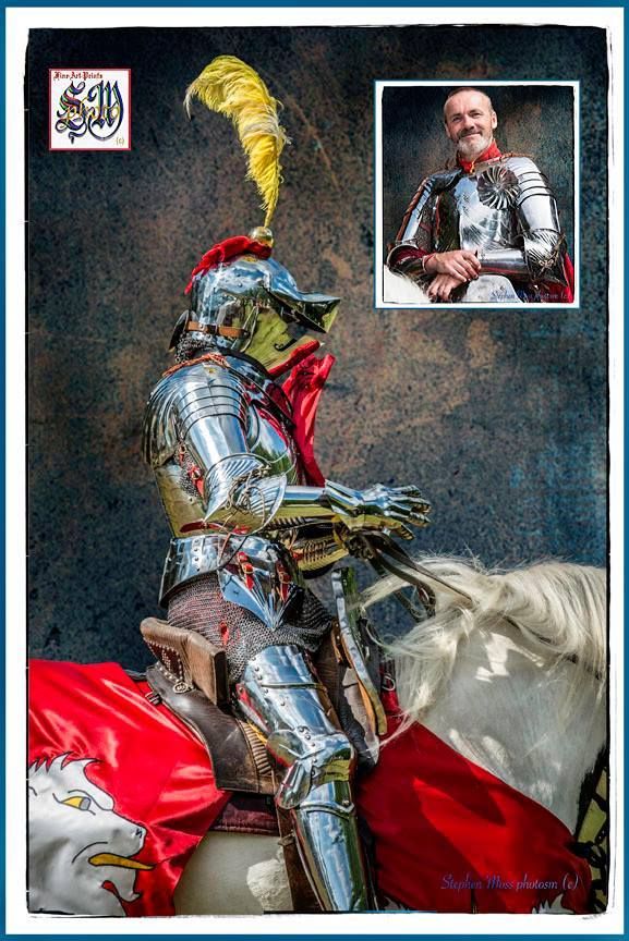 Jouster Andy Deane (photo by Stephen Moss/PhotoSM)