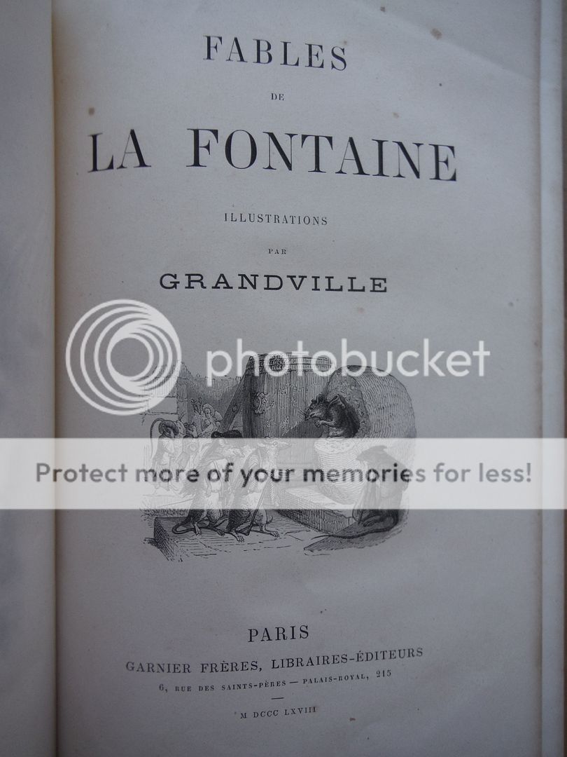 Image 1 of Fables de La Fontaine Illustratons par Grandville