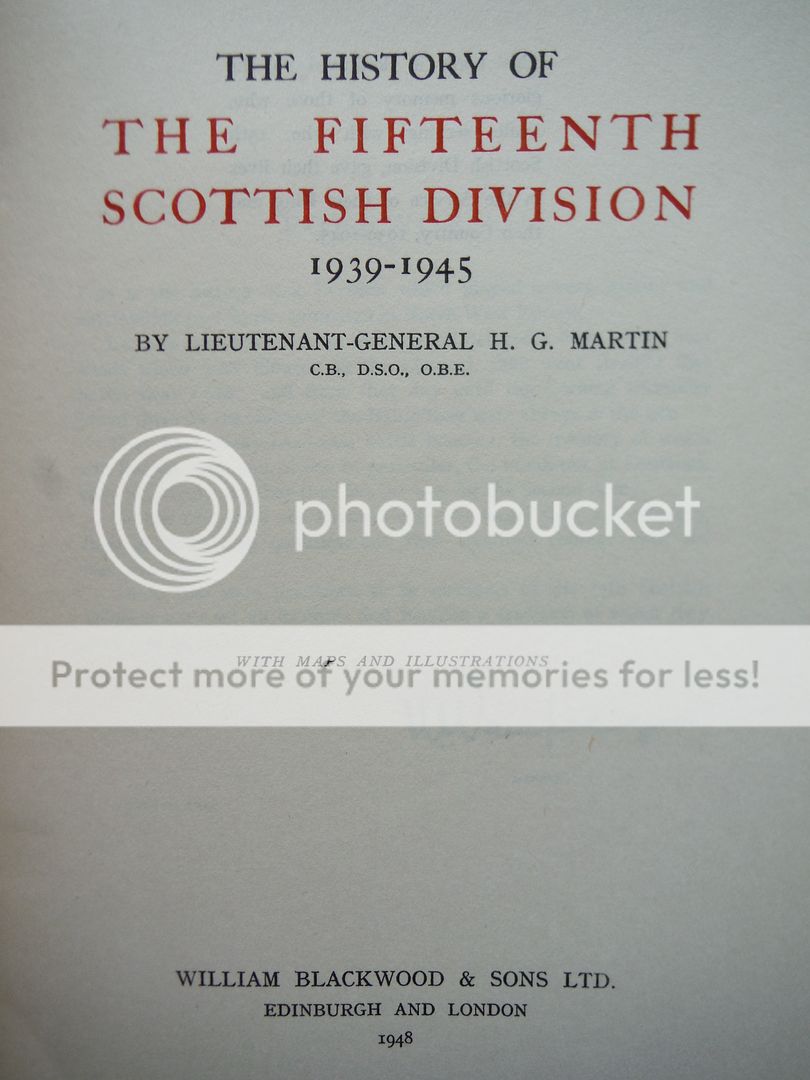 Image 1 of The history of the Fifteenth Scottish Division, 1939-1945