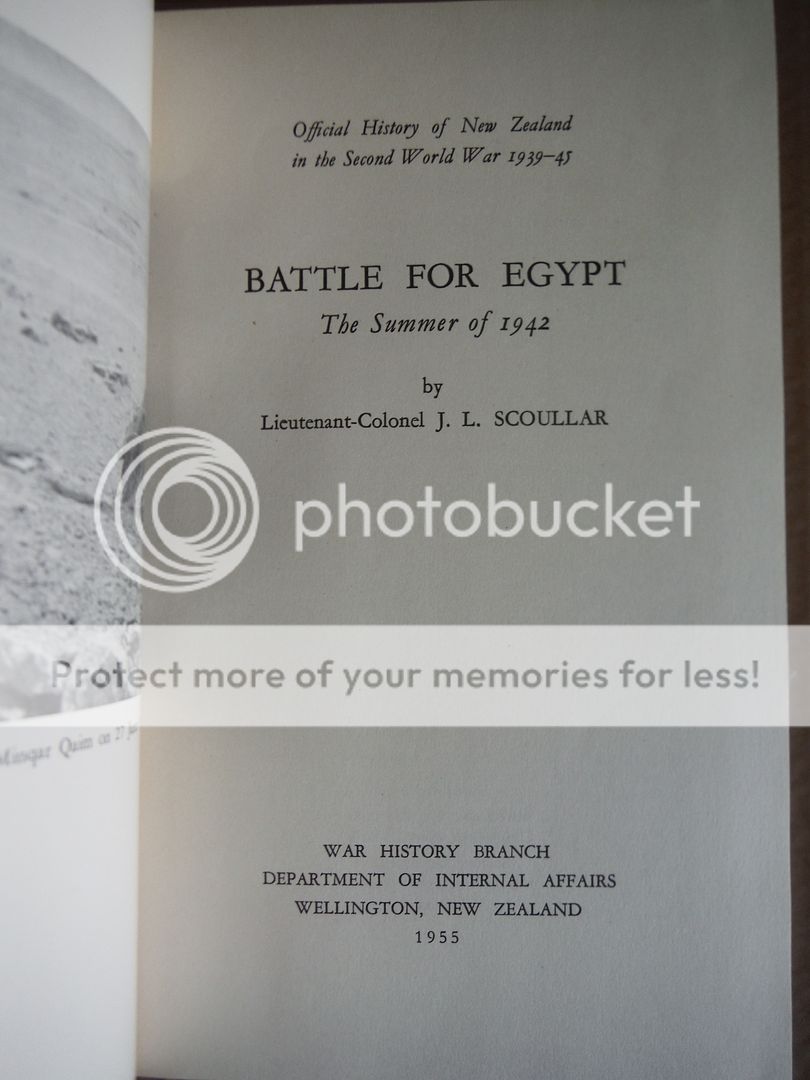Image 1 of Battle for Egypt, the summer of 1942 (Official history of New Zealand in the Sec