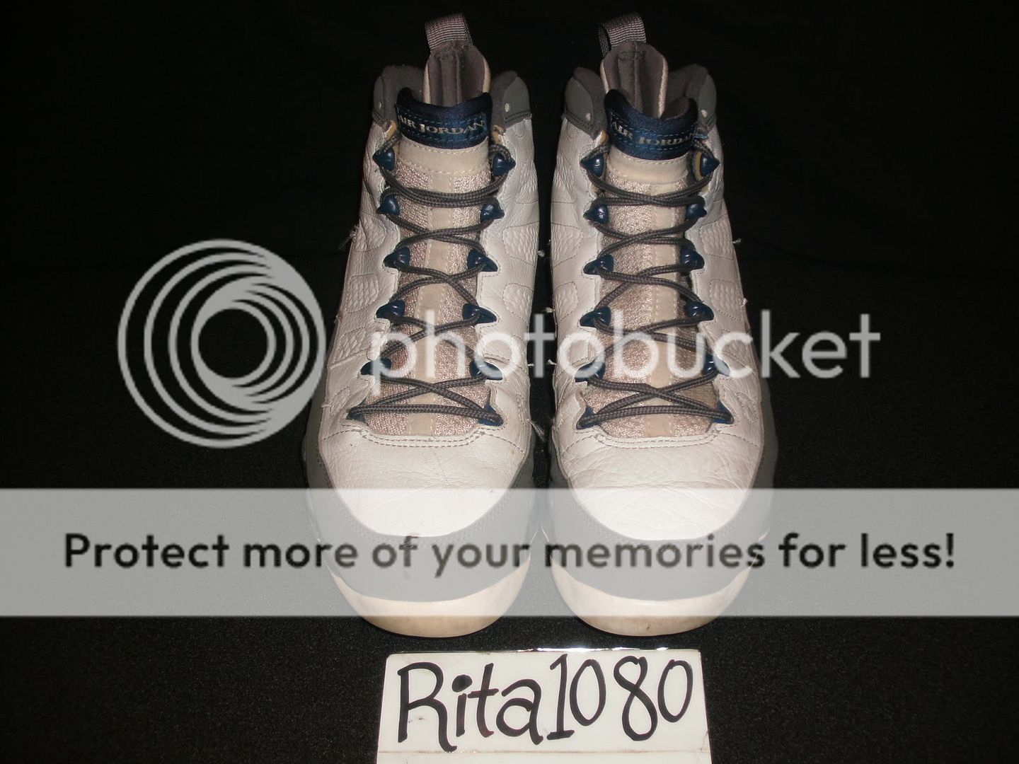 Air Jordan IX French Blue/Gray Flint SZ.11.5 2002 V VI IV III VII X 